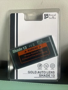Ridge Royal Shade 13 - 5-13 2x4 1/4 lente di saldatura oscurante automatica oro regolabile - Foto 1 di 3