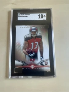 2014 Topps Platinum Refractor Mike Evans Rookie Karte SGC 10 - Buccaneers - Bild 1 von 3