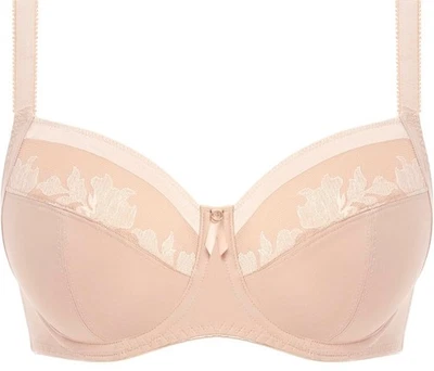 Fantasie Illusion Underwire Bra 32G Blush Pink NWT $66 NEW Side Smoothing - Image 1 of 4