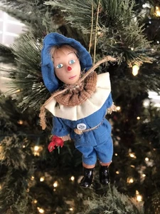 Adornos De Colección Mago de Oz Kurt Adler Porcelana Dorothy And Tin Man 1987 - Imagen 1 de 2