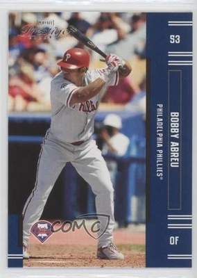 2005 Playoff Prestige Bobby Abreu #53 - Image 1 of 2