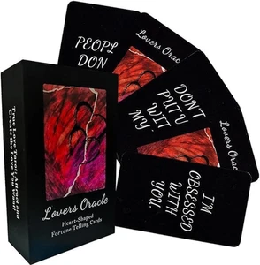 Love Oracle Cards,Tarot Cards for Beginners,80 Love Tarot Cards Twin Flame Or... - Picture 1 of 6