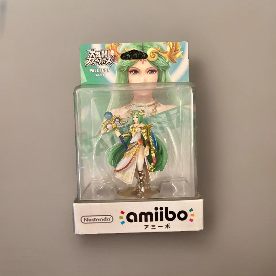 Nintendo Amiibo Palutena smash bros in box  from JAPAN version Kid Icarus - Image 1 of 1