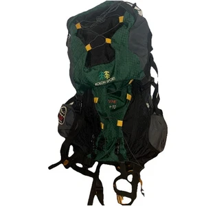 Mochila deportiva Kolton's S Extreme SS + 10 ajuste doble columna vertebral negra y verde - Imagen 1 de 10