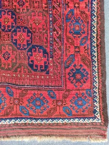 Antique rug 4x7, Vibrant turkish rug 4x7 vintage, Heriz rug 4x6, Kazak rug wool - Picture 1 of 12