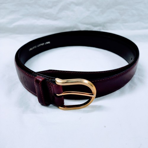 Cintura uomo Christian Dior modello 228710 taglia 42 pelle bovina anale pieno fiore