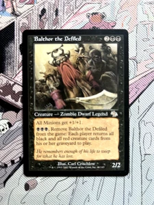 Balthor the Defiled | Near Mint | Judgement Rare #61 | 2002 MTG Commander Card - Picture 1 of 3