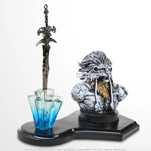 Lion Hart Letter Opener Desktop Fantasy Small Sword Paperweight Desk Home Decor - Picture 1 of 4