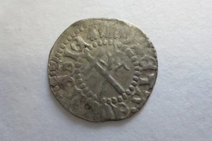 Deutonic order medieval episcopal silver schilling, Sedevakanz 1484, Riga - Picture 1 of 2
