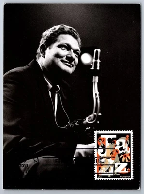 #4503 Jazz FDC Maxi Card Zoot Sims - Image 1 of 2