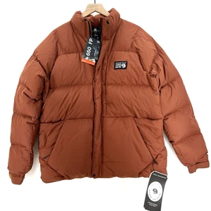 Mountain Hardwear Nevadan 650 Daunenparka Herren Large Orange Winterjacke Neu mit Etikett - Bild 1 von 5