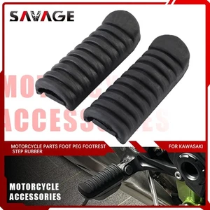 Para KAWASAKI ZRX1200 1100 ZZR 600 1400 ZR7 ZZR Pedal Reposapiés Goma - Imagen 1 de 13