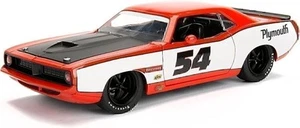 Big Time Muscle 1:24 1973 Plymouth Barracuda Druckgussauto, Spielzeug für Kinder und... - Bild 1 von 6