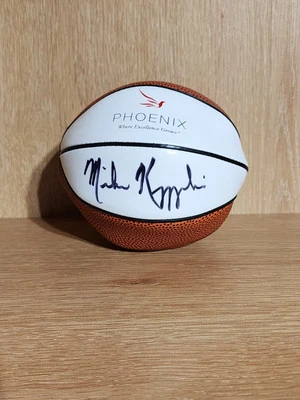 Mike Krzyzewski 🏀 Entrenador firmado Duke Blue Devils K MINI 🔥 Baloncesto  Foto 1 de 4