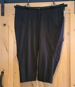 ¡NUEVO! Catherines Universal Capri Mujer Talla Grande 28W Negro Elástico CorpGoth - Imagen 1 de 12