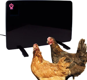 Cozy Coop, Chicken Coop Heater, Flat-Panel Radiant Heater with Thermal Protector - Picture 1 of 12