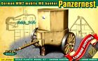 ACE 72561 WWII German Mobile MG Bunker Panzernest (Decal) Plastic Model Kit1/72