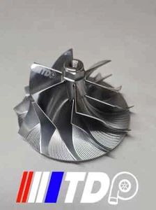 Ford Powerstroke 6.0L 06-07 Garrett Stock Billet New Compressor Wheel - Foto 1 di 2