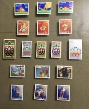 1976 Montreal Olympics Canadian Stamps  Canada Rare & vintage￼