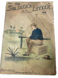 The Soldiers Letter Nov. Vol 1 Issue 1898 Military Magazine Publication Original - Picture 1 of 10