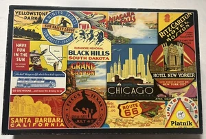 Piatnik 1000 Piece Puzzle “US Vacation” Complete - Picture 1 of 2
