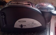 Back to Basics TEM500W Egg-and-Muffin 2-Slice Wide Slot Toaster and Egg Poacher