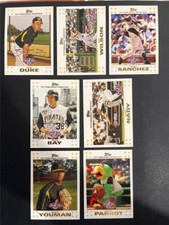 2007 Topps Opening Day Pittsburgh Pirates Team Set 7 Cards