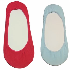 FREE SHIPPING PRESTIGE BIATTA COTTON FOOT LINERS - Picture 1 of 3