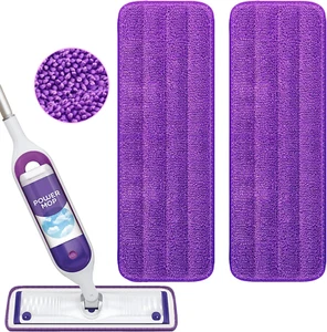 Reusable Power Mop Refill Pads for Swiffer Power Mop Starter Kit - Swifter Power - Picture 1 of 12