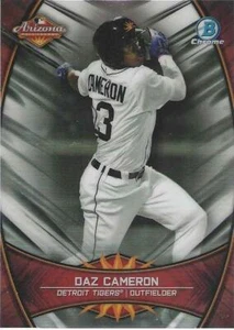 2019 Bowman Chrome DAZ CAMERON Detroit Tigers Arizona Fall League Insert AFL-DC - Picture 1 of 2