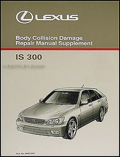 Lexus IS300 Sportcross Corps Réparation Atelier Manuel 2001 2002 2003 2004 2005 - Photo 1/1