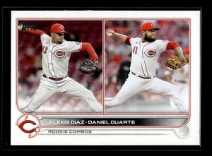 2022 Topps Update #US135 Daniel Duarte RC, Alexis Diaz RC (NM+)(BAS) - Bild 1 von 2