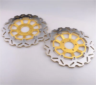 Front Brake Disc Rotor For KAWASAKI ZZR1100 ZRX1200 ZX11 ZX9R ZXR750 ZRX1100 - Image 1 of 4