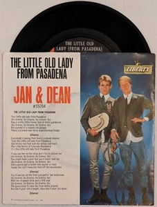 Jan & Dean LITTLE OLD LADY FROM PASADEMA picture sleeve 45 RPM 7" Liberty F55704 - Picture 1 of 5