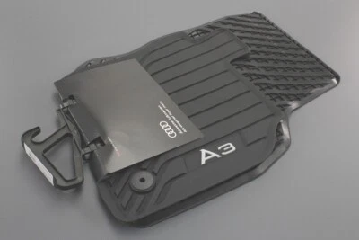 Подлинные передние резиновые напольные коврики (RHD) для Audi A3 MHEV 2021-On 8Y2061501B 041 - Изображение 1 из 3