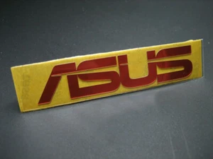 Asus rot Chrom Aufkleber für Laptop oder Desktop (3 Größen verfügbar) - Bild 1 von 1