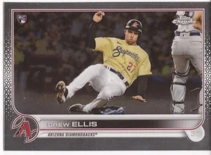2022 TOPPS CHROME BASE SET # 77 - DREW ELLIS - ROOKIE CARD - DIAMONDBACKS - Bild 1 von 1