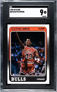 1988-89 Fleer Scottie Pippen #20 SGC 9 - Picture 1 of 2