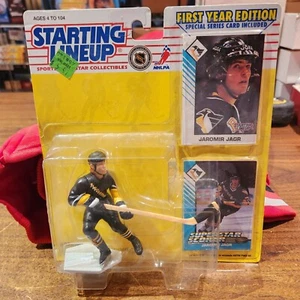Vintage 1993 Starting Lineup Jaromir Jagr ROOKIE Figure NHL Pittsburgh Penguins - Picture 1 of 5