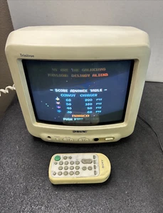 Sony Trinitron Color TV KV-9PT40 With Remote! Vintage Retro Gaming! Works Great - Picture 1 of 10