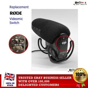 Kompatible Rode Mikrofone VideoMic Pro Ersatzschalter Knopf Schieber Reparatur  - Bild 1 von 12