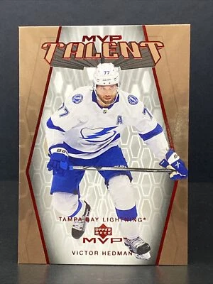 Victor Hedman 2023-24 Upper Deck MVP 20th Anniversary MVP Talent #MT-13 - Image 1 of 2