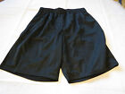 Alleson Athletic Adult XL Baseball Softball basketball Shorts mesh black NOS