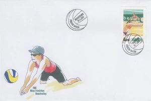 Beach Volleyball Mariehamn Sport Aland Island Finland FDC 2011 - Picture 1 of 1