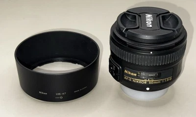 Lente Nikon Nikkor 50 mm f/1,8 AF-S Foto 1 de 4