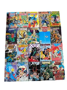 DC Comics Job Lot Of 20 Vintage Comic Books Bundle Various Titles Lot 2 - Imagen 1 de 21