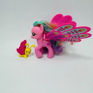 My Little Pony G4 GLIMMER WINGS PLOOMETTE HASBRO 2011 sciolto 3" spazzolabile MLP - Foto 1 di 5