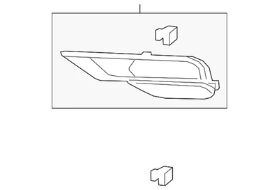 Faro antiniebla delantero genuino Honda CR-V 2015-2016 - adorno R 71103-T1W-A00 Foto 1 de 2