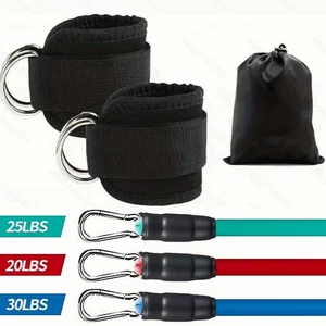 Knöchel Widerstandsbänder für Home Gym Workouts - 5er Set Knöchel Widerstand - Bild 1 von 12