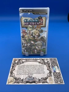 Brand New W Cert - Class of Heroes 2 (PlayStation PSP) Factory Sealed - Picture 1 of 9